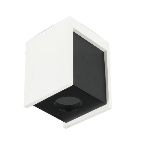Oprawa V-TAC gips beton GU10 natynkowy kwadrat biały/czarny VT-860-GB 5 lat gwarancji
