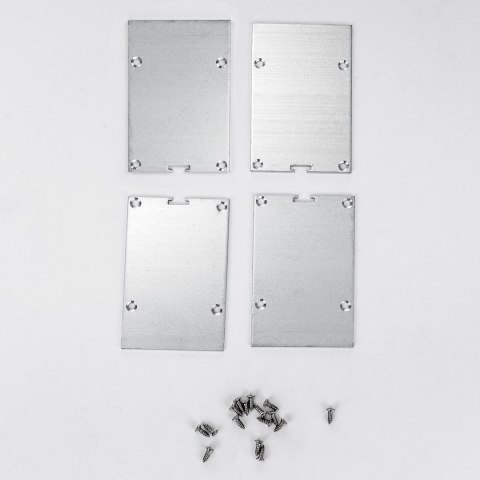 Profil aluminiowy anodowany V-TAC 2mb klosz mleczny 50x75mm VT-8127