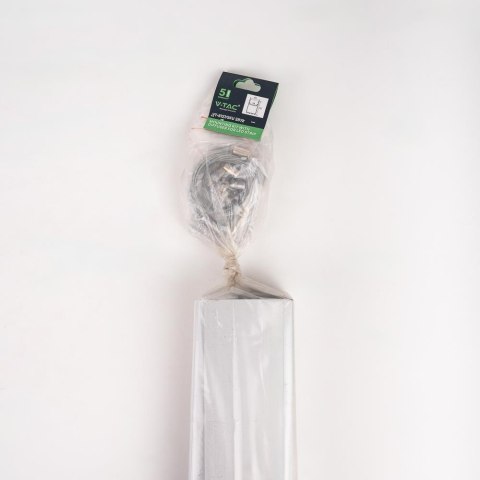 Profil aluminiowy anodowany V-TAC 2mb klosz mleczny 50x75mm VT-8127