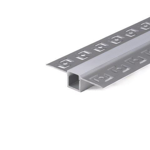 Profil aluminiowy anodowany do gipsowania 95mm V-TAC 2mb klosz mleczny VT-8102