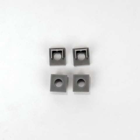 Profil aluminiowy anodowany do gipsowania narożny wewnętrzny V-TAC 2mb klosz mleczny VT-8104