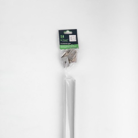 Profil aluminiowy anodowany na dwie taśmy V-TAC 2mb klosz mleczny VT-8118 5 lat gwarancji