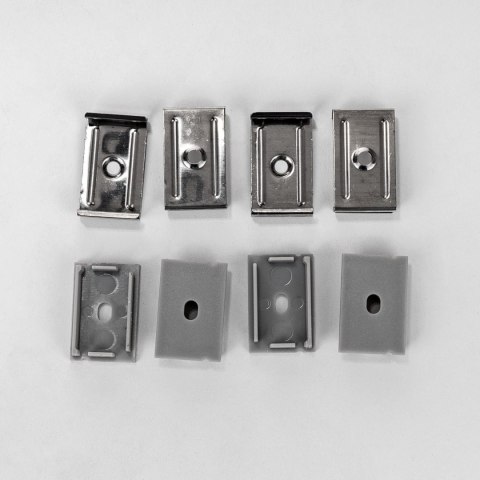 Profil aluminiowy anodowany na dwie taśmy V-TAC 2mb klosz mleczny VT-8118 5 lat gwarancji