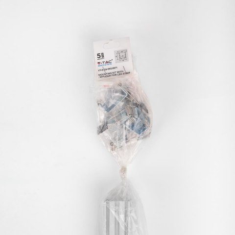 Profil aluminiowy anodowany wpuszczany 50x35mm V-TAC 2mb klosz mleczny VT-8126