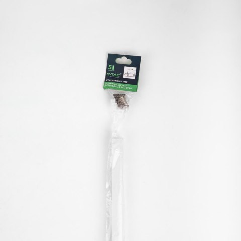 Profil aluminiowy biały V-TAC 2mb klosz mleczny VT-8113-W 5 lat gwarancji