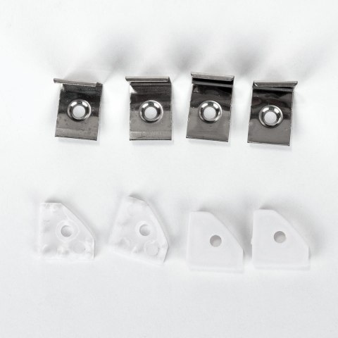 Profil aluminiowy kątowy biały V-TAC 2mb klosz mleczny VT-8114W 5 lat gwarancji