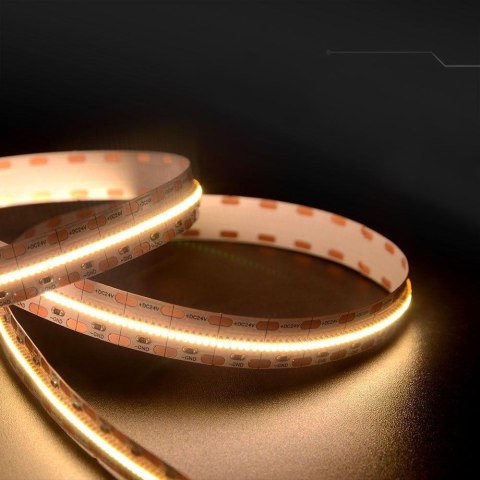 Taśma LED V-TAC SMD2110 3500LED 24V IP20 5mb CRI90+21W/m 150Lm/W VT-2110 700 4000K 2000lm