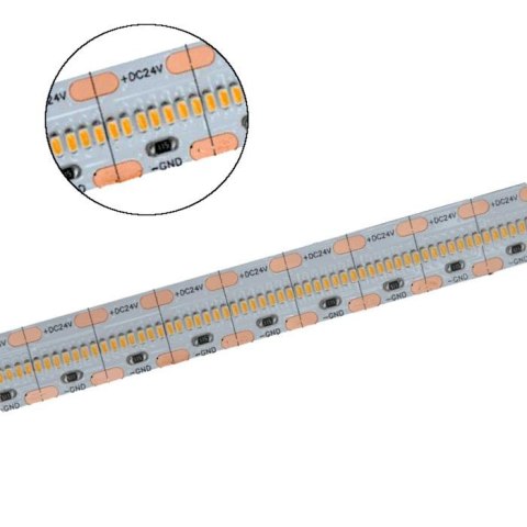 Taśma LED V-TAC SMD2110 3500LED 24V IP20 5mb CRI90+21W/m 150Lm/W VT-2110 700 6400K 2000lm
