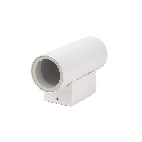 Kinkiet ścienny ogrodowy elewacyjny V-TAC góra dół 2xGU10 biały IP54 VT-11015