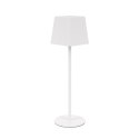 Lampka biurkowa nocna V-TAC 2W LED 36cm ładowanie ściemnianie IP54 biała VT-7563 3000K 200lm