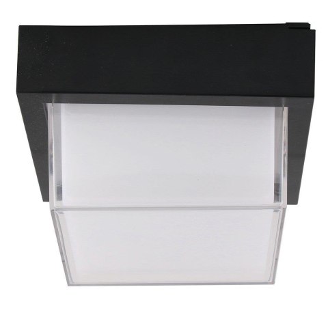 Oprawa V-TAC 12W LED IP65 czarny kwadrat VT-828 3000K 1200lm