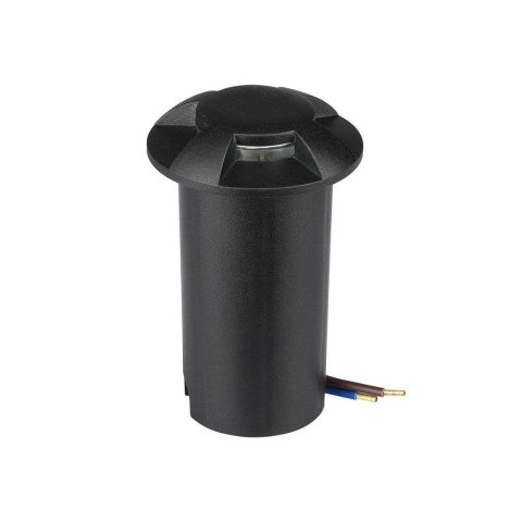Oprawa gruntowa ogrodowa najazdowa V-TAC 1W LED czarna 4-stronna IP67 VT-1171 6400K 50lm