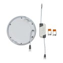 Panel LED V-TAC premium downlight 6W okrągły fi120 VT-607 2700K 490lm