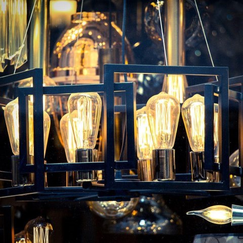 Żarówka LED V-TAC 4W E27 filament bursztyn vintage ST64 VT-1964 2200K 350lm