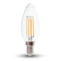Żarówka LED V-TAC V-TAC 6W filament E14 świeczka VT-2127 3000K 600lm