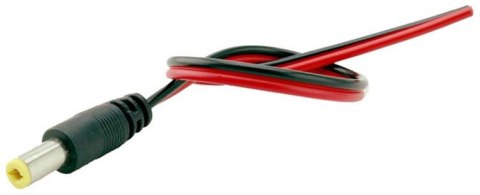 Wtyk zasilajacy na kabelku KW01DC-20 1szt.