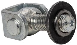Zawias PSG 61.012.01 do wspawania - gwint M16 (regulowany, ucho ocynkowane)