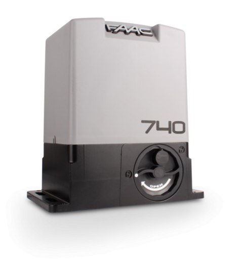 Zestaw Delta 2 FDS - FAAC 740 do 500kg bram przesuwnych