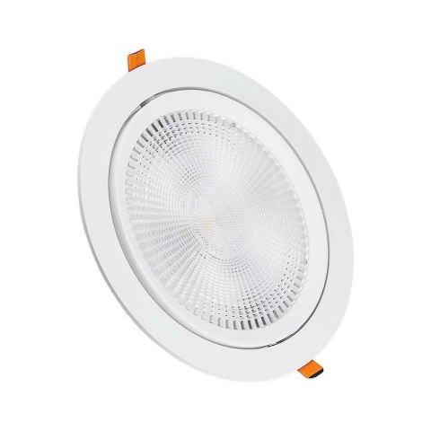 Oprawa V-TAC LED downlight SAMSUNG CHIP 30W ruchoma VT-2-30 3000K 3040lm 5 lat gwarancji