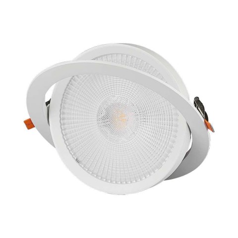 Oprawa V-TAC LED downlight SAMSUNG CHIP 30W ruchoma VT-2-30 3000K 3040lm 5 lat gwarancji