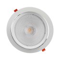Oprawa V-TAC LED downlight SAMSUNG CHIP 30W ruchoma VT-2-30 3000K 3040lm 5 lat gwarancji