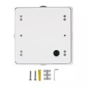 Oprawa ścienna V-TAC 4W LED IP65 biały kwadrat VT-704 4000K 428lm