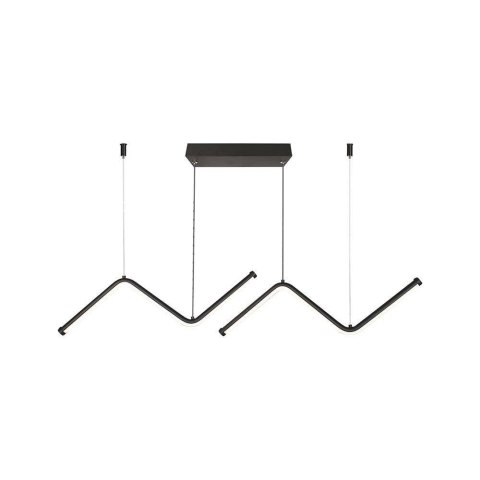 Oprawa zwieszana V-TAC 12W LED czarna 4000K 1280lm