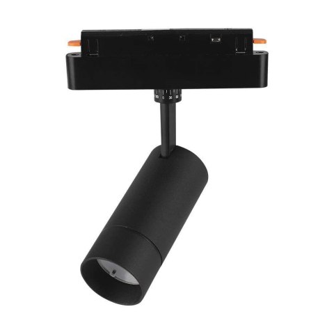 Oprawa zwis szynosystem smart 48V V-TAC 8W LED CCT 27st smart WI-FI tracklight czarna VT-908D 2700K-6400K 700lm 3 lata gwarancji