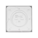 Plafon V-TAC 24W LED kwadrat IP44 czujnik ruchu mikrofalowy 30x30cm biały VT-8624SW-SQ 4000K 2400lm