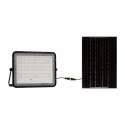 Projektor LED solarny V-TAC 15W pilot auto timer IP65 czarny VT-120W 4000K 1200lm