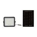 Projektor LED solarny V-TAC 6W pilot auto timer IP65 czarny VT-40W 4000K 400lm