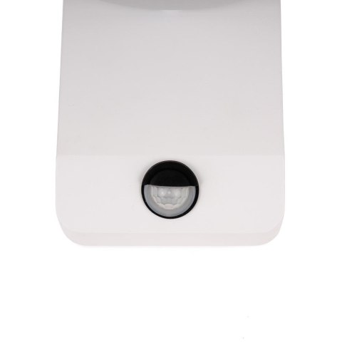 Projektor oprawa elewacyjna V-TAC 17W LED czujnik ruchu okrągła biała IP65 VT-11020S 4000K 2520lm