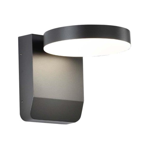 Projektor oprawa elewacyjna V-TAC 17W LED okrągła czarna IP65 VT-11020 4000K 2520lm