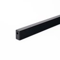 Szyna natynkowa szynosystem smart 48V V-TAC 100cm aluminiowa czarna (w komplecie maskownica i zaślepki)