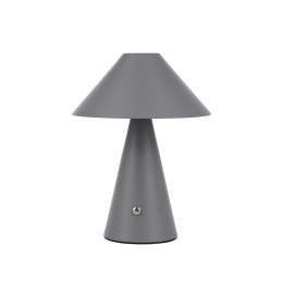 Lampka biurkowa nocna V-TAC 3W LED 24cm ładowanie USB ściemnianie szara VT-1051 3000K-6000K 200lm