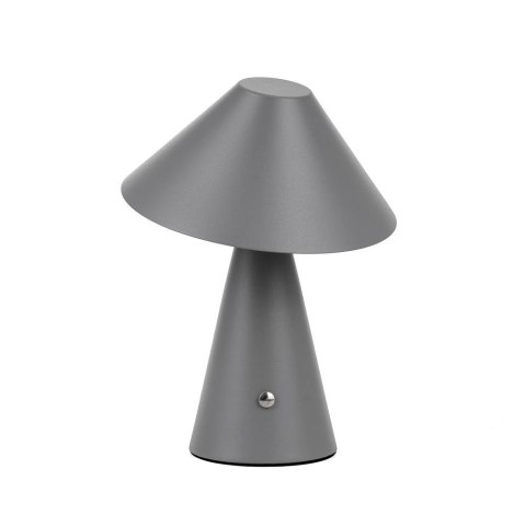 Lampka biurkowa nocna V-TAC 3W LED 24cm ładowanie USB ściemnianie szara VT-1051 3000K-6000K 200lm