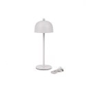 Lampka biurkowa nocna V-TAC 3W LED 30cm ładowanie USB ściemnianie biała VT-1052 3000K-6000K 200lm