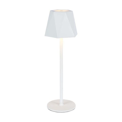 Lampka biurkowa nocna V-TAC 4W LED 37cm ładowanie USB ściemnianie biała VT-1034 3000K-6000k 150lm