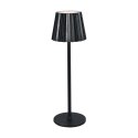 Lampka biurkowa nocna V-TAC 4W LED 37cm ładowanie USB ściemnianie czarna VT-1028 3000K-6000K 150lm