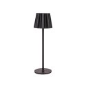 Lampka biurkowa nocna V-TAC 4W LED 37cm ładowanie USB ściemnianie czarna VT-1028 3000K-6000K 150lm