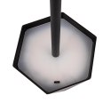 Lampka biurkowa nocna V-TAC 4W LED 37cm ładowanie USB ściemnianie czarna VT-1034 3000K-6000K 150lm