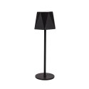 Lampka biurkowa nocna V-TAC 4W LED 37cm ładowanie USB ściemnianie czarna VT-1034 3000K-6000K 150lm