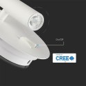 Oprawa LED V-TAC 3W+6W kinkiet hotel łóżko włącznik biały VT-2963 3000K 680lm 3 lata gwarancji