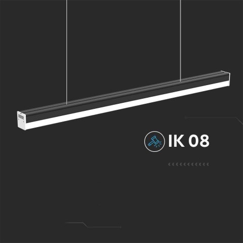 Oprawa V-TAC 40W liniowa linear light do łączenia czarna VT-4140 4000K 4300lm 3 lata gwarancji
