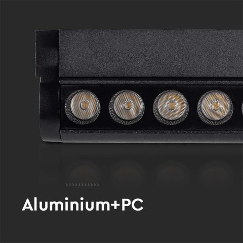 Oprawa projektor szynosystem magnetyczny 48V V-TAC 5W LED 34st VT-4205 3000K 600lm 3 lata gwarancji