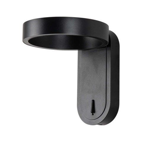 Oprawa ścienna V-TAC 5W kinkiet czarny IP65 VT-1180 3000K+4000K 600lm