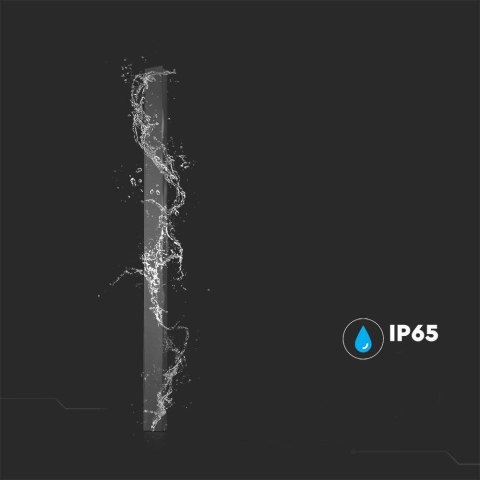 Oprawa ścienna elewacyjna LED linia V-TAC 16W IP65 antracyt 100cm VT-1176 4000K 2250lm