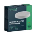 Panel LED V-TAC natynkowy premium downlight 18W okrągły fi215 VT-60018 6500K 1980lm