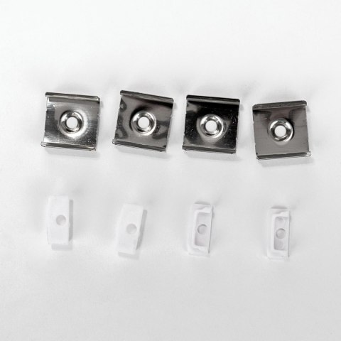 Profil aluminiowy anodowany cienkościenny V-TAC 2mb klosz mleczny VT-8113