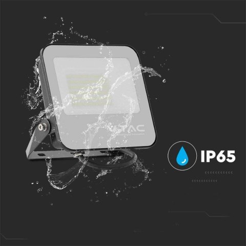 Projektor LED V-TAC 50W 185Lm/W czarny VT-4456 6500K 9250lm